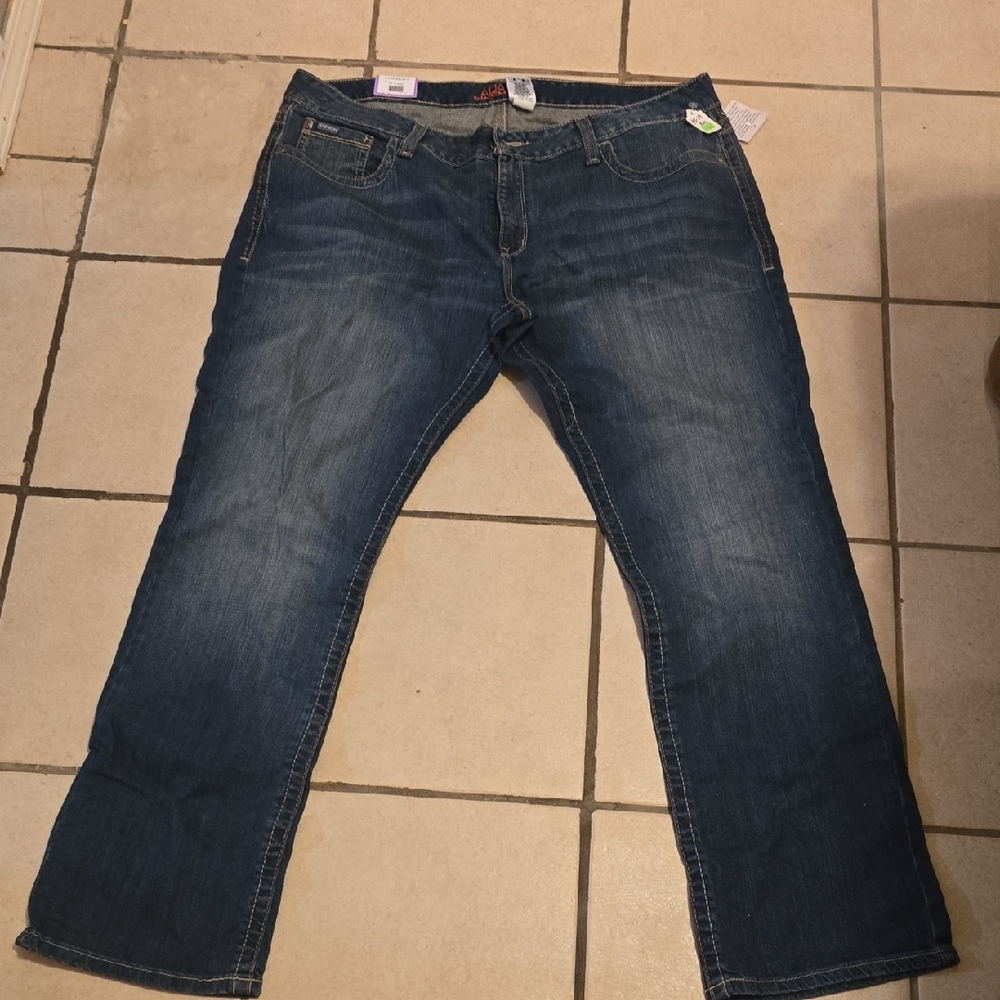 Cinch Womens Dark Blue Relaxed Jeans